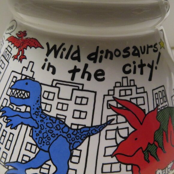 Wild Dinosaurs in the City MUG Non-Slip Base (DK674) - Picture 4 of 6